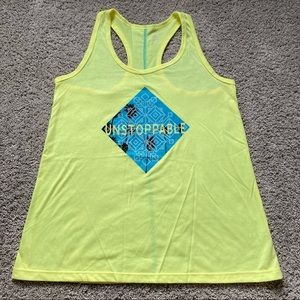Yellow tank top size medium.